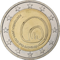 Slovénie, 2 Euro, Postojna, 2013, Vantaa, SPL, Bimétallique, KM:112 - Slowenien