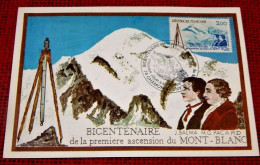 CHAMONIX-MONT-BLANC  - Lot De 3 Cartes :  Bicentenaire  De La Première Ascension Du Mont-Blanc - Chamonix-Mont-Blanc