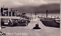 Annecy La Plage Et Le Lac - Annecy