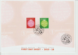 2015 - FDS 4567/68 - B155/6 - Kerstzegels / Timbres De Noël - - S+in Clasificación