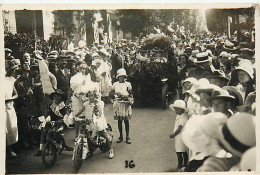 14  RIVA BELLA -  CARTE PHOTO - SOUVENIR DU CORSO FLEURI LE 15 AOUT 1921 - Riva Bella