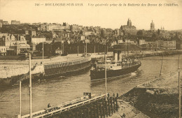 CPA-62- Boulogne-surMer - Vue Générale Prise De La Batterie Des Dunes De Châtillon - LL  N° 248 *2 Scans - Boulogne Sur Mer