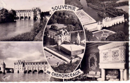 Chenonceaux 5 Vues : ( Chateau - Chenonceaux