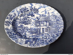 Plat Ovale LE CHASSEUR  Bleu De DELFT - Delft (NLD)