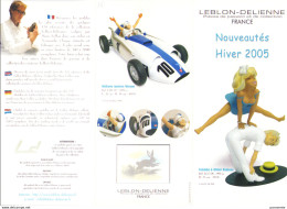 ASTERIX DANY LUCKY LUKE  VAILLANT : Depliant LEBLON DELIENNE Hiver 2005 - Asterix