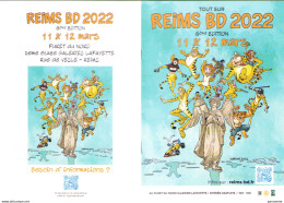 JURION : Programme Salon Bd REIMS 2022 - Autres & Non Classés