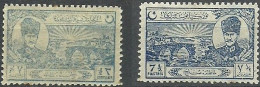 Turkey; 1924 Lausanne Treaty Of Peace 7 1/2 K. "Offset On Reverse" ERROR - Nuevos