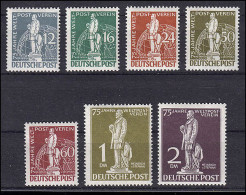 35-41 Weltpostverein Stephan,  Satz Postfrisch ** - Geprüft BPP - Unused Stamps