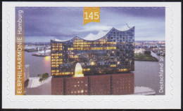 3286 Elbphilharmonie Selbstklebend NEUTRALE Folie, 10 Einzelmarken, Alle ** - Unused Stamps