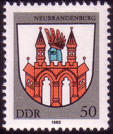 2934 Stadtwappen Neubrandenburg, Postfrisch ** - Unused Stamps