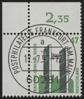 1932 SWK 47 Pf Ecke Ol VS-O FfM - Gebruikt