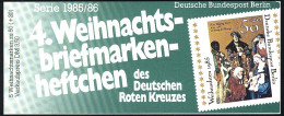 DRK/Weihnachten 1985/86 4. MH 50 Pf, 5x749, Gestempelt - Christianisme