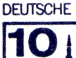 HBl. 21 Aus MH 13 BuS 1982, Mit PLF I (532I/IX), Feld 5, ** - Errors & Oddities