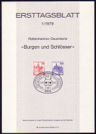 Ersttagsblätter ETB Bund Jahrgang 1979 Nr. 1 - 27 Komplett - Other & Unclassified