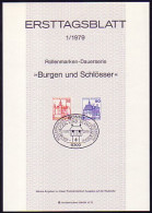 Ersttagsblätter ETB Bund Jahrgang 1979 Nr. 1 - 27 Komplett - Altri & Non Classificati