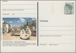 P154II-1996-03/12 95213 Münchberg, Skulptur ** - Bildpostkarten - Ungebraucht