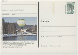 P154II-1996-03/13 Bad Wiessee, Winter Heißluftballon ** - Bildpostkarten - Ungebraucht