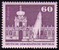 1919 Aufbau In Der DDR Kronentor 60 Pf ** - Unused Stamps