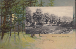 Ansichtskarte Düsseldorf - Brunnen In Der Königsallee, BRÜSSEL 6.10.1912 - Zonder Classificatie