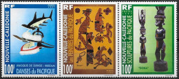 Nouvelle Calédonie 1997 - Yvert Nr. 741/744 Se Tenant - Michel Nr. 1114/1116 Str. ** - Unused Stamps