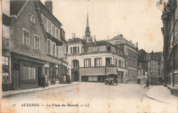 FRANCE - Auxerre - Vue Générale De La Place Du Marché - L L - Voiture - Animé - Carte Postale Ancienne - Auxerre