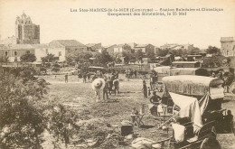 BOUCHES DU RHONE  SAINTES MARIES DE LA MER  Campement De Bohemiens Le 25 Mai - Saintes Maries De La Mer