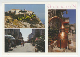 {87247} 06 Alpes Maritimes Gourdon , Multivues ; Divers Aspects - Gourdon