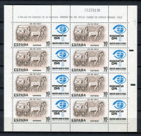 España 1983. Edifil 2719 X 8 (MP 2) ** MNH. - Blocs & Feuillets