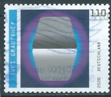 ALLEMAGNE ALEMANIA GERMANY DEUTSCHLAND BUND 2020 OPTICAL ILLUSIONS: TWO SHADES OF GREY? S/A MI 3540 YT 3319 SN 3166 SG 4 - Used Stamps