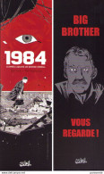TORREGROSSA : Marque Page BD Edition SOLEIL Pour 1984 - Bookmarks