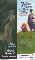 EFA & McKEAN : Marque Page BD Pour Salon Du Livre D'ALBERT 2018 - Bookmarks