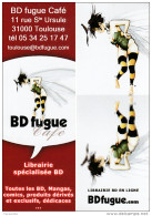 Marque Page BD Librairie BDFUGUE TOULOUSE Par LOISEL - Bookmarks