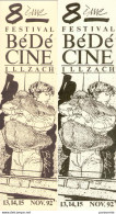 2 Marque Page Festival BD De ILLZACH En 1992 Par BEHE - Bookmarks