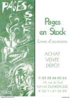 RICA : Marque Page Librairie PAGES EN STOCK 1997 - Lesezeichen