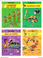 MORRIS : Carte Postale LUCKY LUKE (4 Couvertures) - Cartes Postales