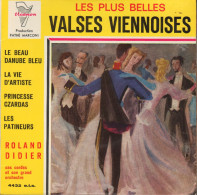 ROLAND DIDIER - VALSES VIENNOISES - FR EP -  LE BEAU DANUBE BLEU + 3 - World Music