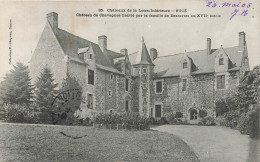 Sucé * Le Château De Chavagnes Habité Par La Famille Descartes Au XVIIème * Châteaux De La Loire Inférieure N°35 - Autres & Non Classés