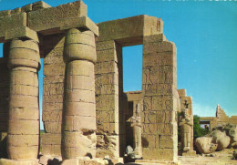 LUXOR, RAMESEUM, ARCHITECTURE, EGYPT, POSTCARD - Luxor