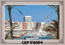 34 Le Cap D'Agde     Le Port         (Scan R/V) N° 36  \PFRCR00091 P - Agde