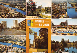 MANTES LA JOLIE Multivue  11 (scan Recto Verso)PFRCR00083P - Mantes La Jolie