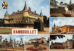 RAMBOUILLET  Le Chateau  Multivue  31 (scan Recto Verso)PFRCR00082P - Rambouillet (Château)