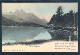 11720 Lac De Silvaplana - Poème De Eug. Rambert - Autres & Non Classés