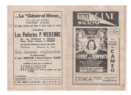 NAMUR Programme Cinéma 1949 - Programme
