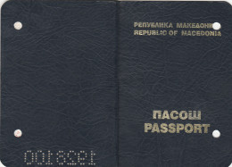 Passeport,passport,pasaporte, Reisepass,Macedonia - Visas... - Historische Dokumente