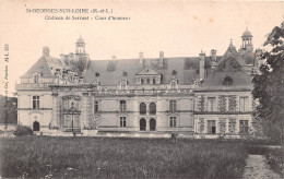 SAINT GEORGES SUR LOIRE Le Château De Serrant   La Cour D'honneur  (scan Recto-verso) PFRCR00066 P - Saint Georges Sur Loire