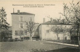 PETIT ARBOIS  (Nancy) établissement Des Soeurs Du Pauvre Enfant Jésus   (scan Recto-verso) PFRCR00057 P - Nancy