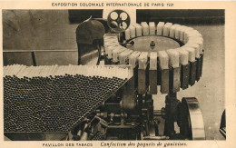 TABACS Confection Des Paquets De Gauloises  Tabac (scan Recto-verso) PFRCR00047 P - Ausstellungen