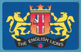 H-5800 * Italia - THE ENGLISH LIONS Associazione Culturale - Via Reggio Emilia, 77/79 - Roma - Tessera N. 5827 - 1995 - Altri & Non Classificati