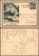 BELGICA ENTERO POSTAL GRUTAS DE VAN HAN CAVE GEOLOGIA - Andere & Zonder Classificatie