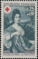 France - Yvert & Tellier N°1580 - Croix-Rouge - Le Printemps De Nicolas Mignard - Neuf** NMH Cote Catalogue 0,40€ - Neufs